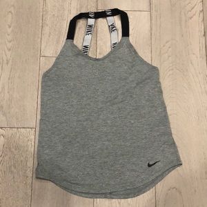 Nike Dri-Fit women’s grey workout tank top